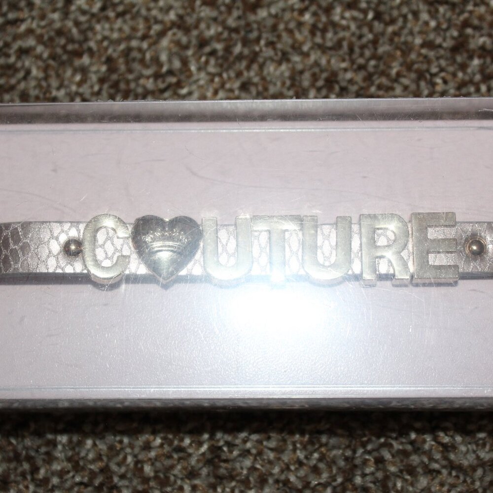 BNIB Juicy Couture Dog Collar LE Gold Snake 9/16" wide